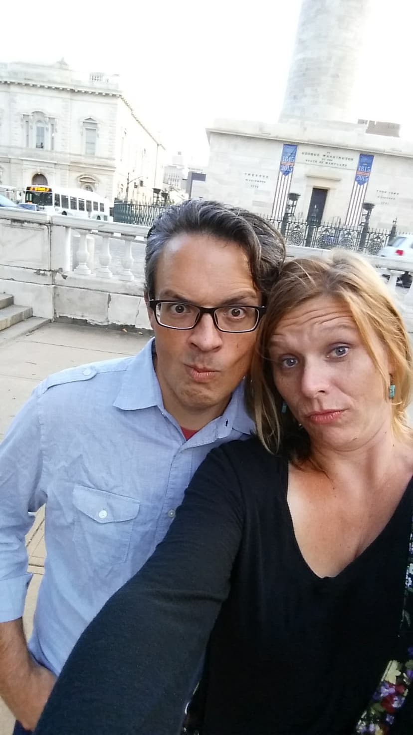 Jon and Tara in Baltimore
